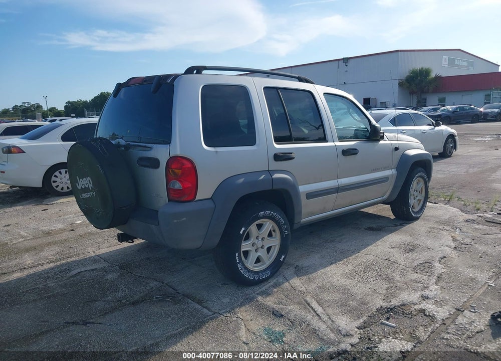 2003 JEEP LIBERTY SPORT VIN: 1J4GK48K03W735398