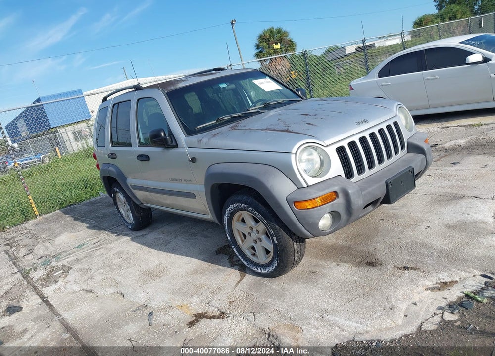 2003 JEEP LIBERTY SPORT VIN: 1J4GK48K03W735398