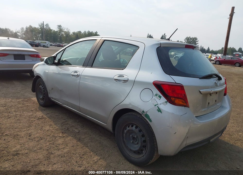 2016 TOYOTA YARIS L VIN: VNKKTUD39GA062083