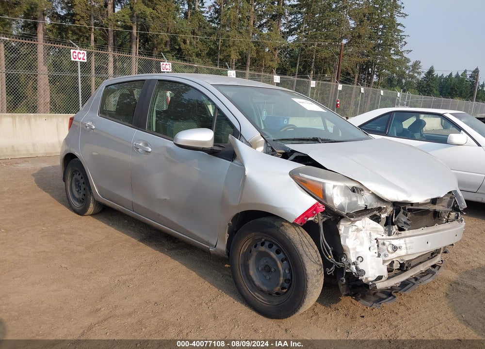 2016 TOYOTA YARIS L VIN: VNKKTUD39GA062083