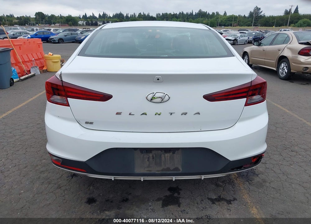 2019 HYUNDAI ELANTRA SE VIN: 5NPD74LF7KH440453