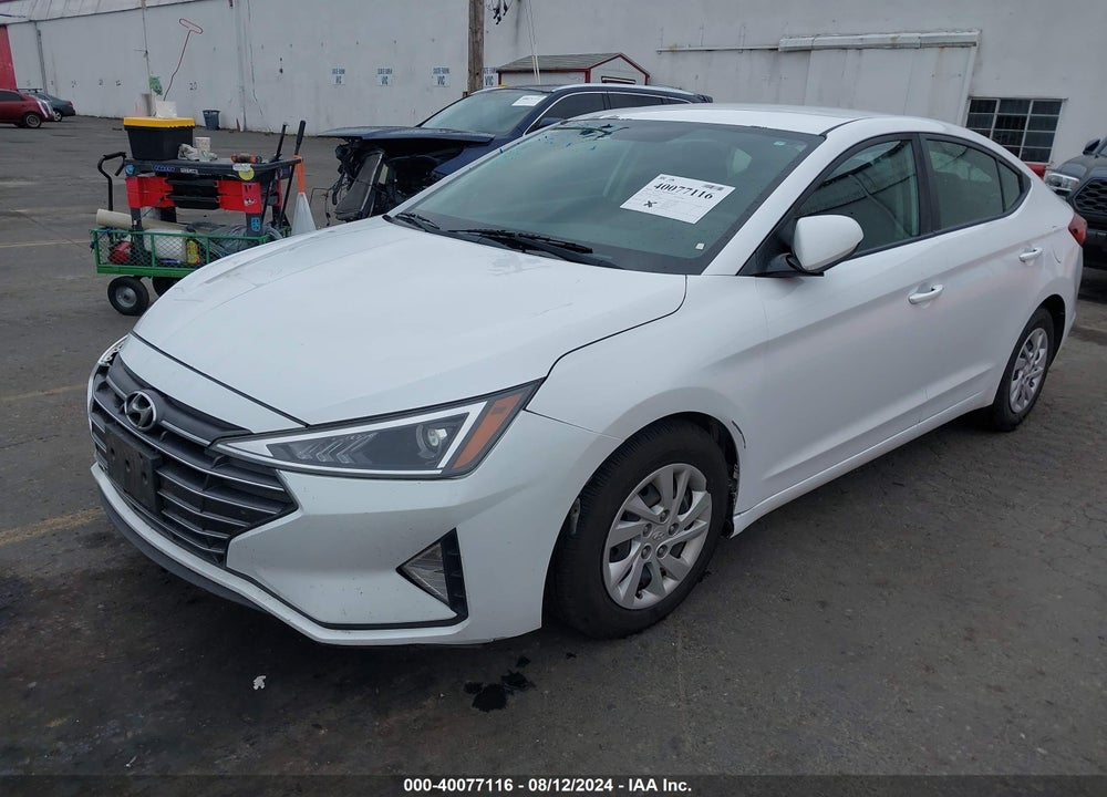 2019 HYUNDAI ELANTRA SE VIN: 5NPD74LF7KH440453