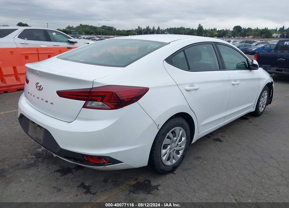 2019 HYUNDAI ELANTRA SE VIN: 5NPD74LF7KH440453