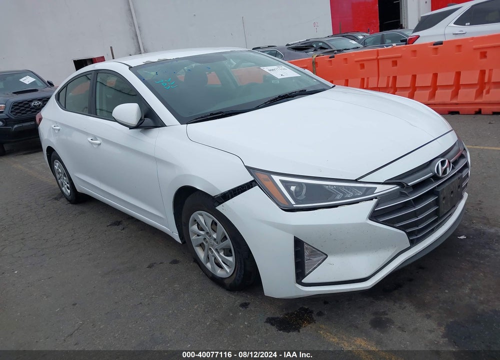 2019 HYUNDAI ELANTRA SE VIN: 5NPD74LF7KH440453