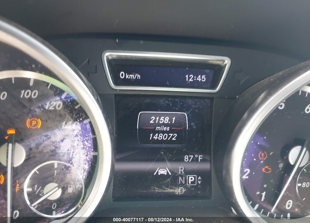 2013 MERCEDES-BENZ ML 350 4MATIC VIN: 4JGDA5HB5DA264392