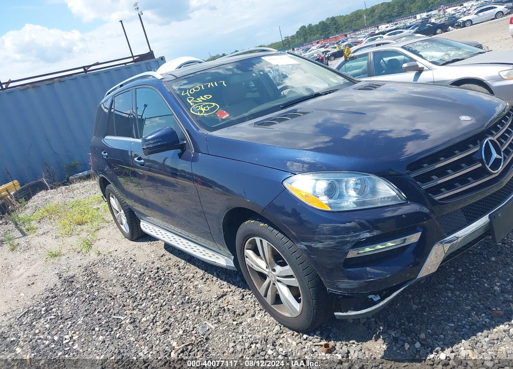 2013 MERCEDES-BENZ ML 350 4MATIC VIN: 4JGDA5HB5DA264392