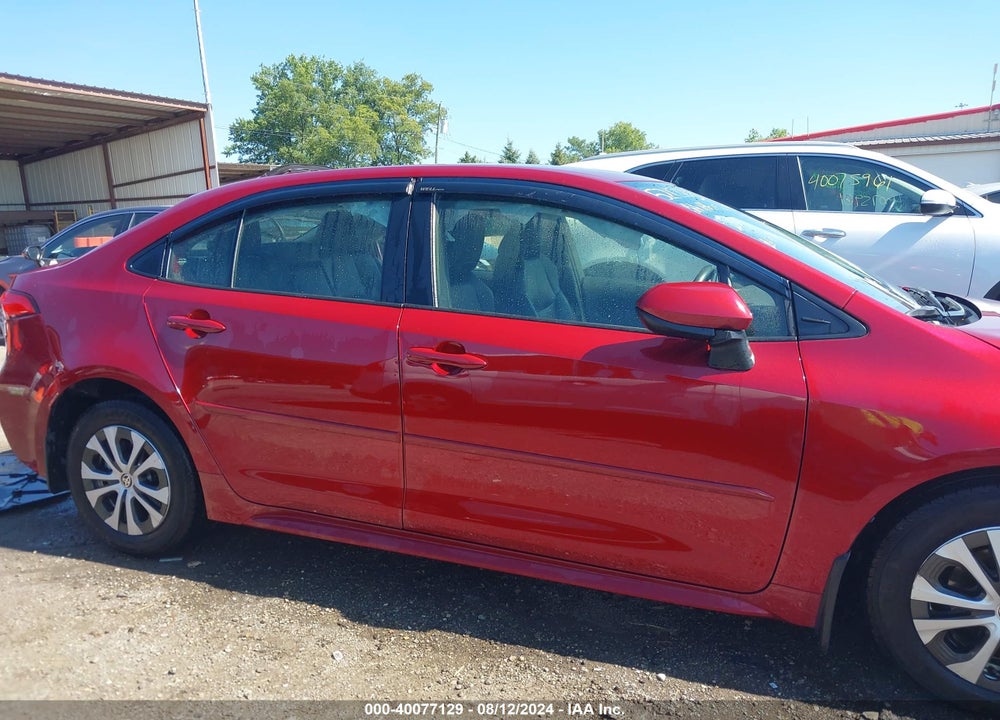2022 TOYOTA COROLLA HYBRID LE VIN: JTDEAMDE1NJ052836