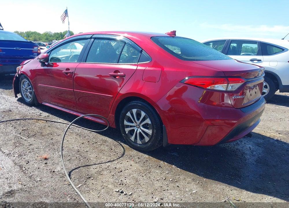 2022 TOYOTA COROLLA HYBRID LE VIN: JTDEAMDE1NJ052836
