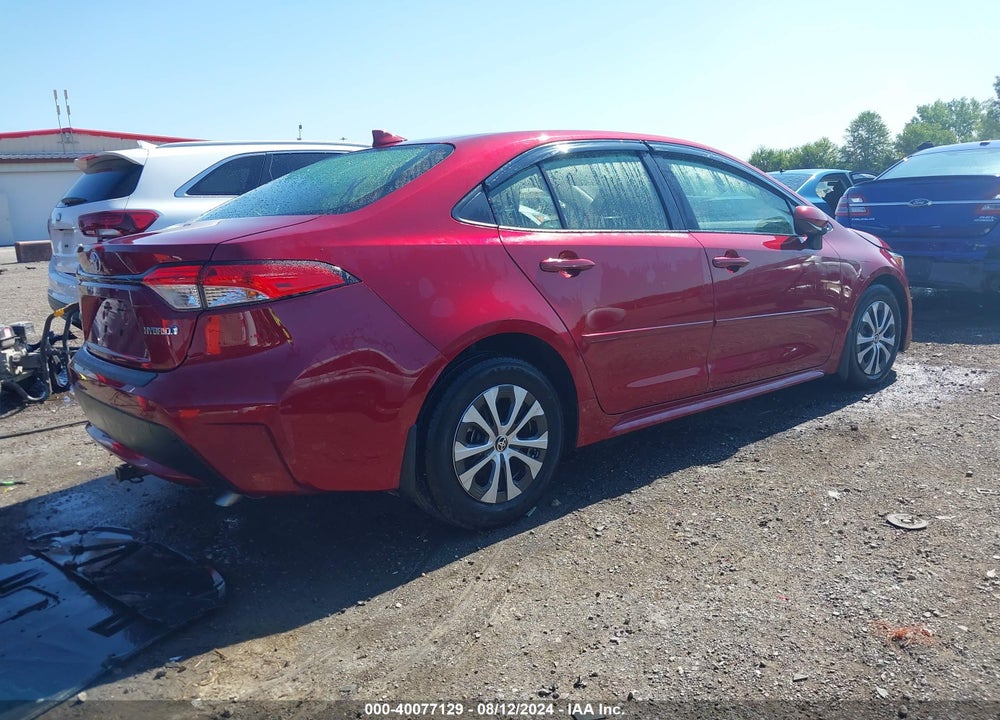2022 TOYOTA COROLLA HYBRID LE VIN: JTDEAMDE1NJ052836