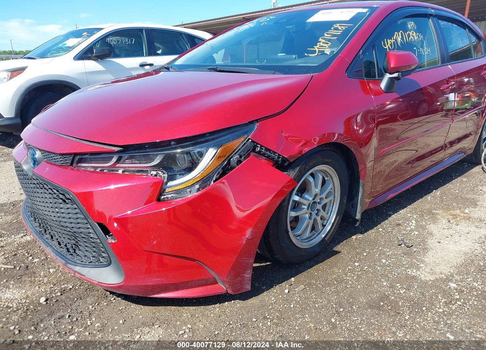 2022 TOYOTA COROLLA HYBRID LE VIN: JTDEAMDE1NJ052836