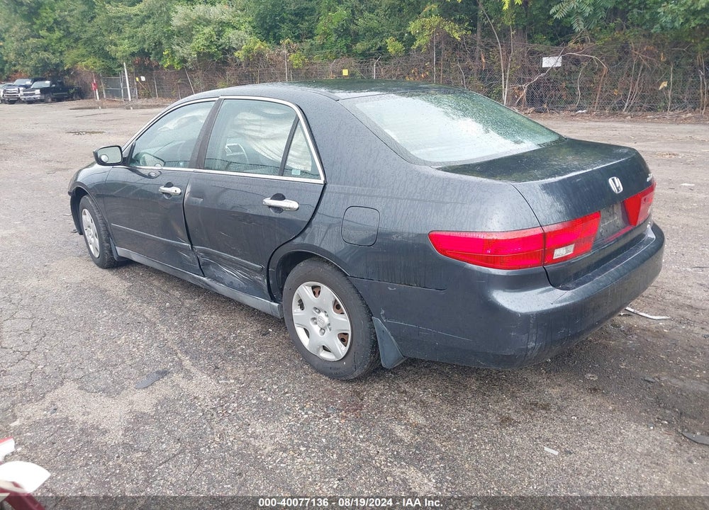 2005 HONDA ACCORD 2.4 LX VIN: 1HGCM56435A196527