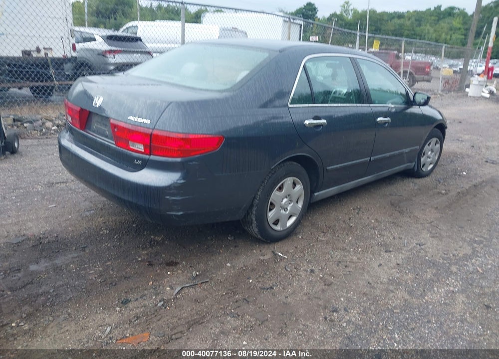 2005 HONDA ACCORD 2.4 LX VIN: 1HGCM56435A196527
