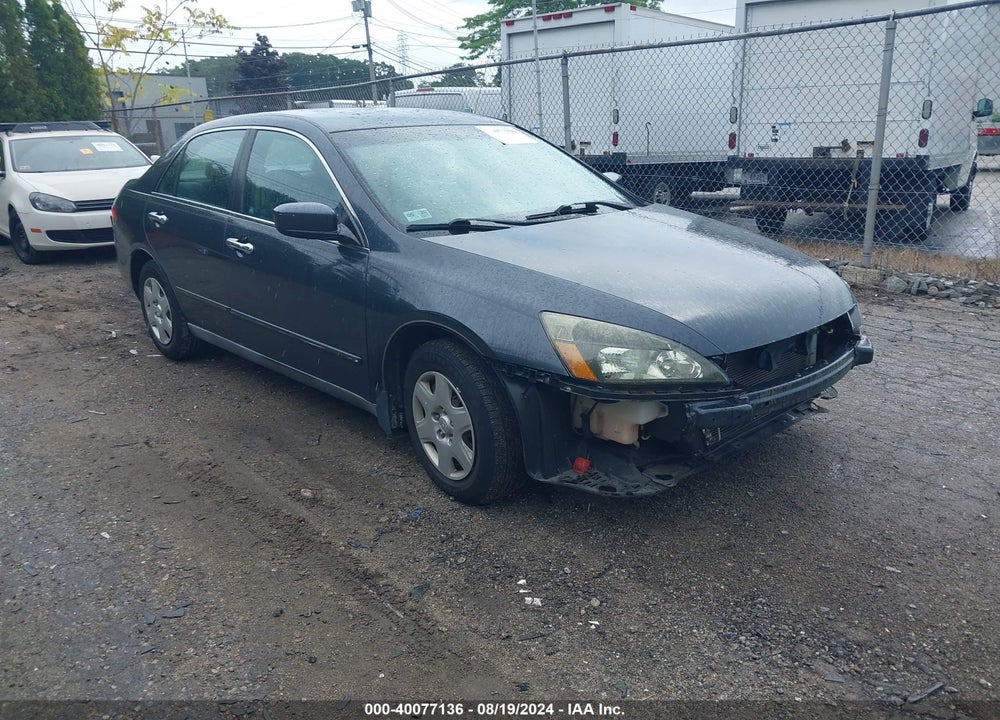 2005 HONDA ACCORD 2.4 LX VIN: 1HGCM56435A196527