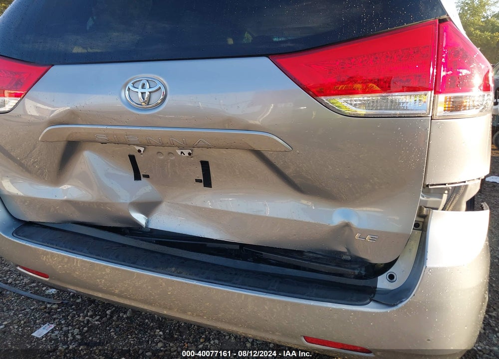 2011 TOYOTA SIENNA LE V6 AUTO ACCESS SEAT VIN: 5TDKK3DC9BS099832