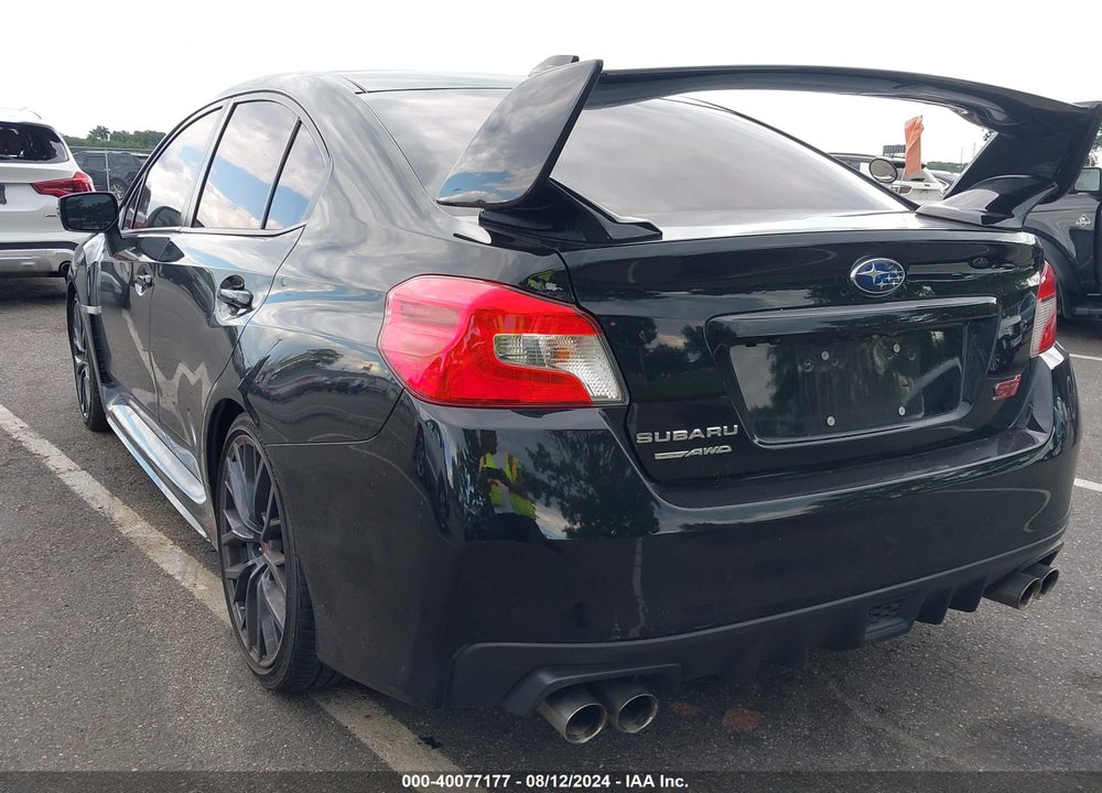 2018 SUBARU WRX STI LIMITED VIN: JF1VA2W62J9807763