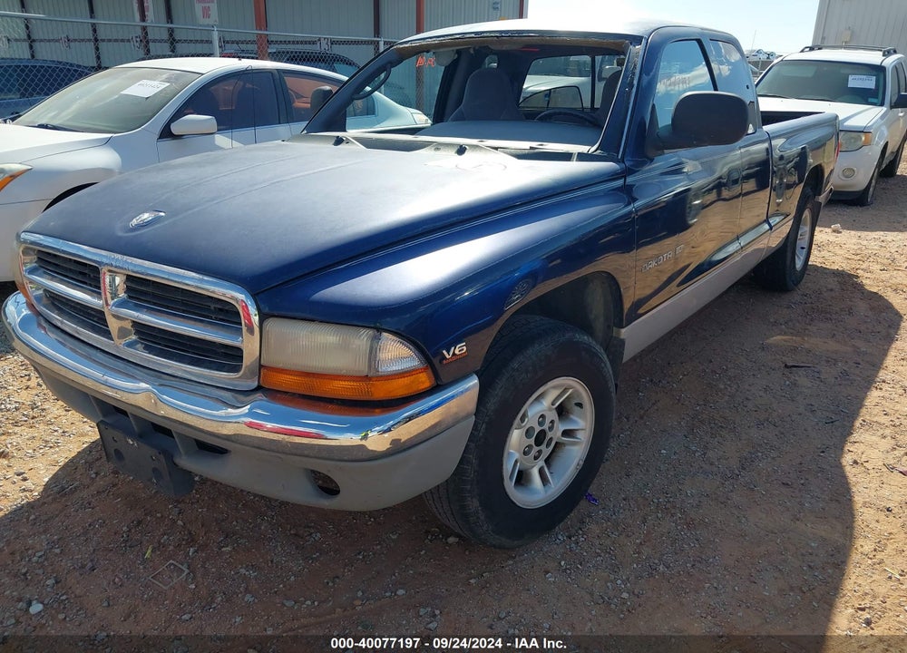 2000 DODGE DAKOTA SLT/SPORT VIN: 1B7GL22X9YS678483