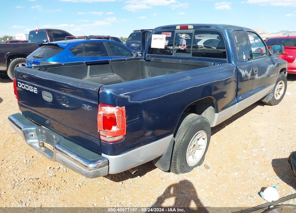 2000 DODGE DAKOTA SLT/SPORT VIN: 1B7GL22X9YS678483