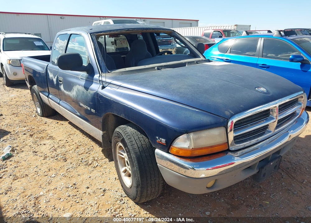2000 DODGE DAKOTA SLT/SPORT VIN: 1B7GL22X9YS678483