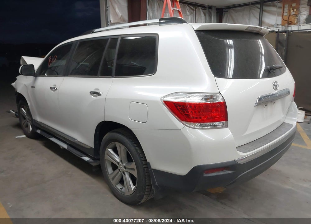 2012 TOYOTA HIGHLANDER LIMITED V6 VIN: 5TDDK3EH0CS132933