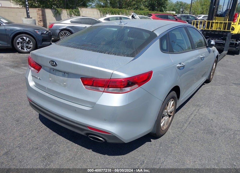 2018 KIA OPTIMA LX VIN: 5XXGT4L32JG239701
