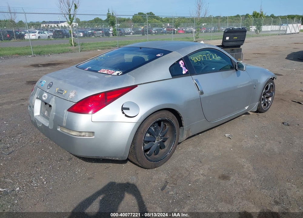 2003 NISSAN 350Z TOURING VIN: JN1AZ34DX3T113355