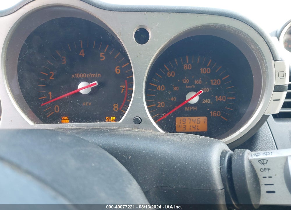 2003 NISSAN 350Z TOURING VIN: JN1AZ34DX3T113355