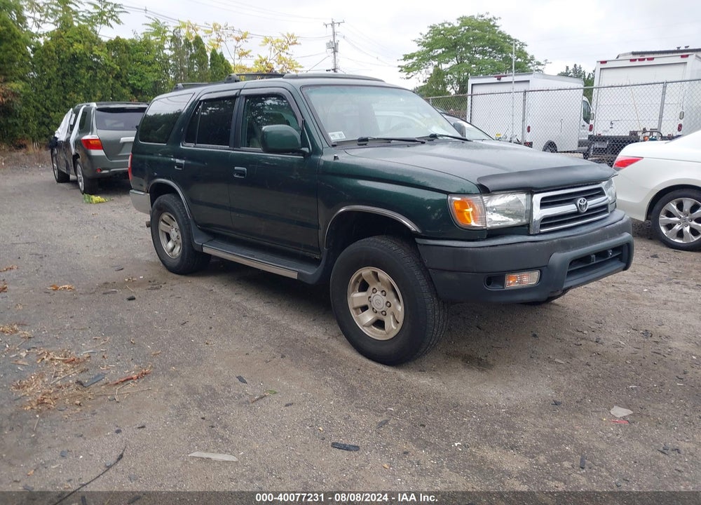 2000 TOYOTA 4RUNNER SR5 V6 VIN: JT3HN86R7Y0289855