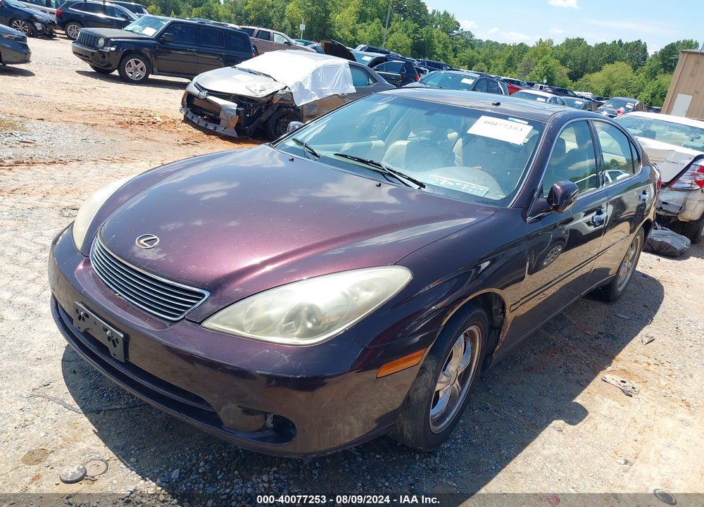2005 LEXUS ES 330 VIN: JTHBA30G455060148