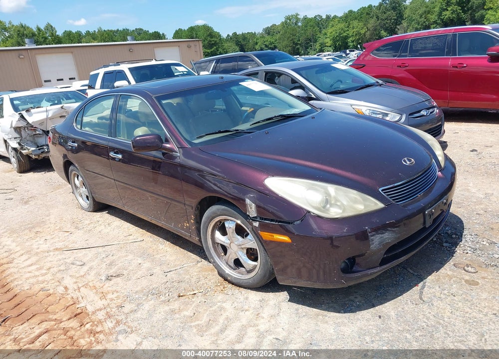 2005 LEXUS ES 330 VIN: JTHBA30G455060148