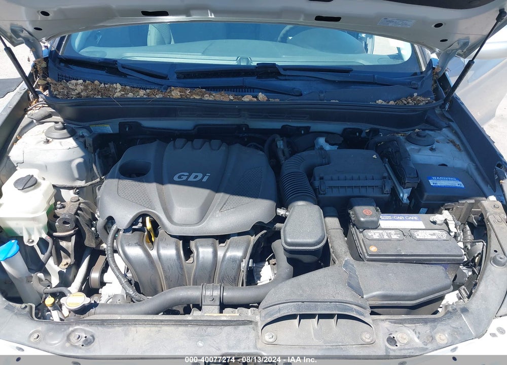 2012 HYUNDAI SONATA GLS VIN: 5NPEB4AC8CH401691