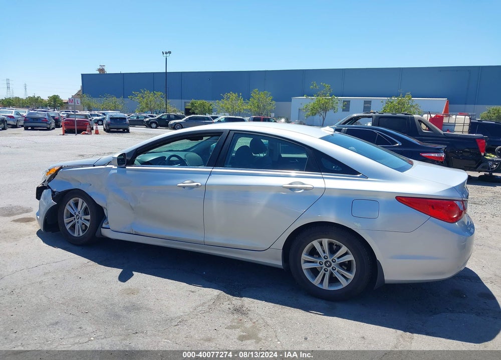2012 HYUNDAI SONATA GLS VIN: 5NPEB4AC8CH401691