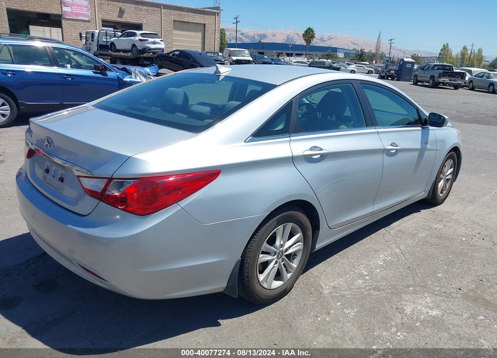 2012 HYUNDAI SONATA GLS VIN: 5NPEB4AC8CH401691