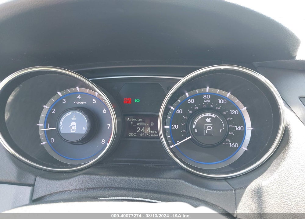 2012 HYUNDAI SONATA GLS VIN: 5NPEB4AC8CH401691