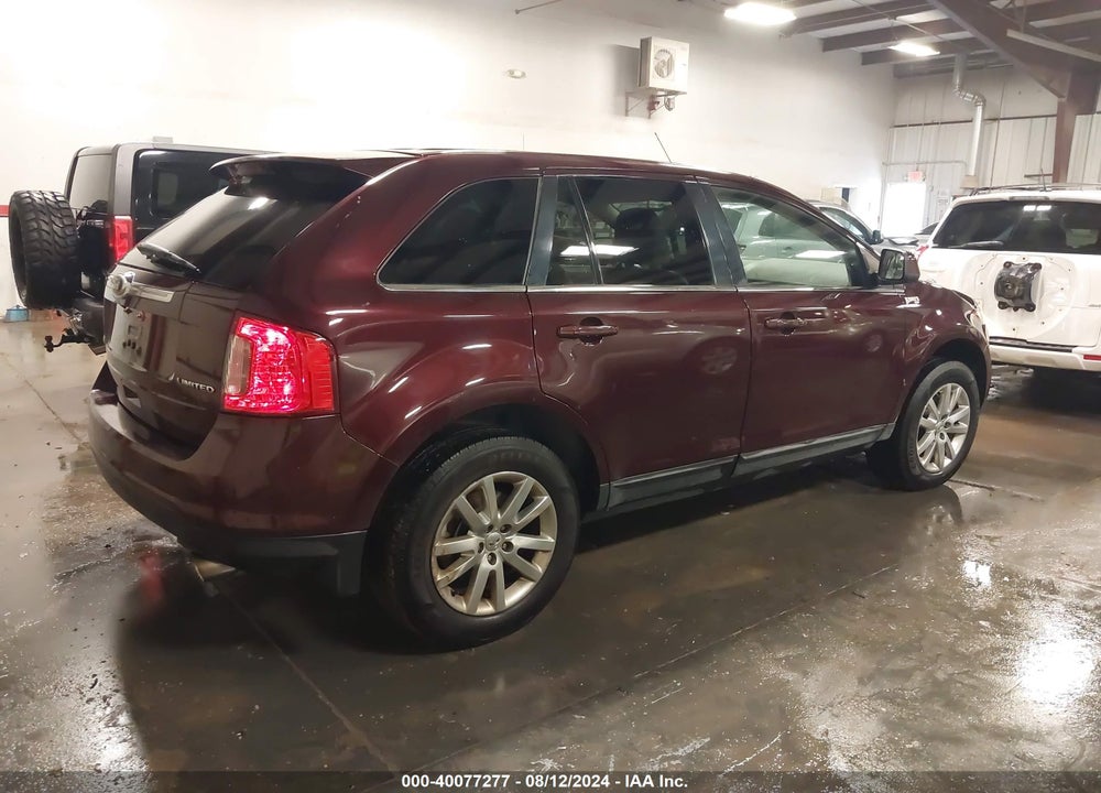 2011 FORD EDGE LIMITED VIN: 2FMDK3KC9BBA12455