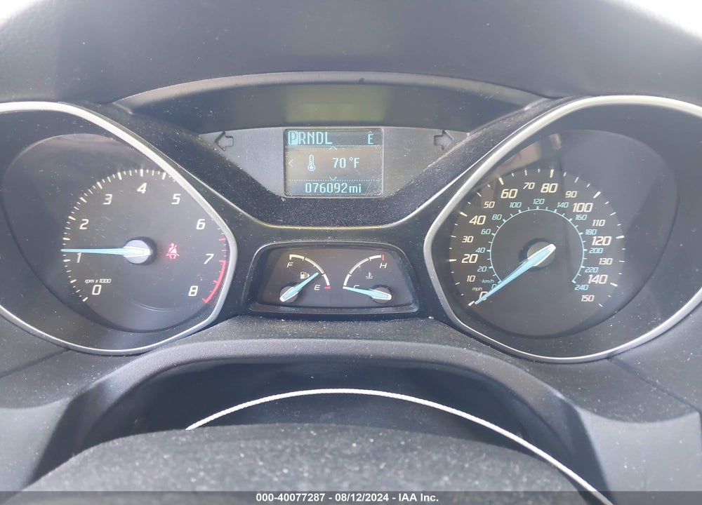 2012 FORD FOCUS VIN: 1FAHP3F21CL427995