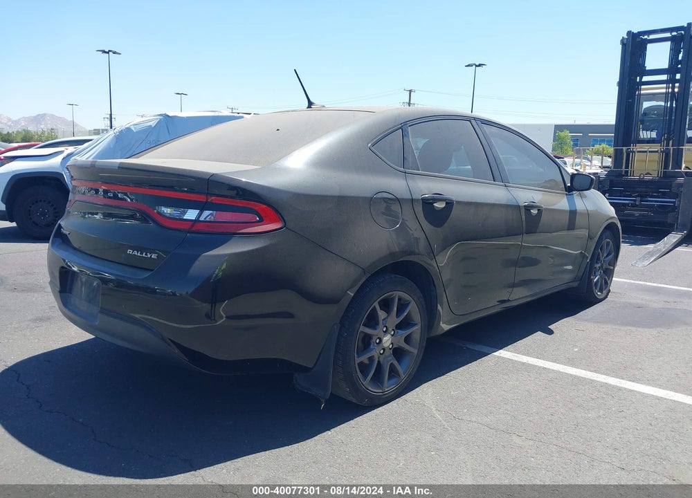 2016 DODGE DART SXT SPORT RALLYE VIN: 1C3CDFFA3GD803462