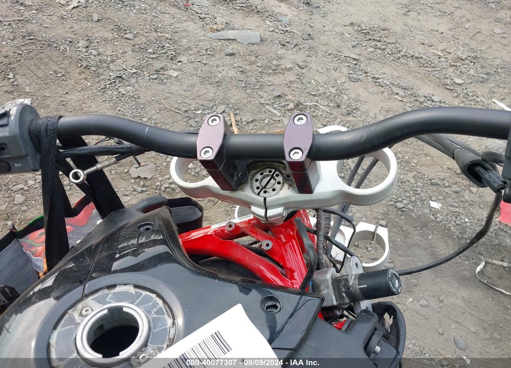 2008 DUCATI HYPERMOTARD 1100/S VIN: ZDM1YACP38B003586