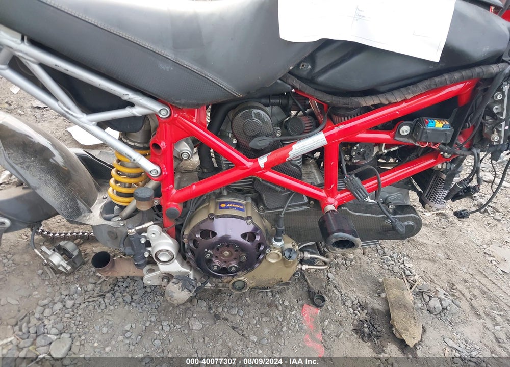 2008 DUCATI HYPERMOTARD 1100/S VIN: ZDM1YACP38B003586