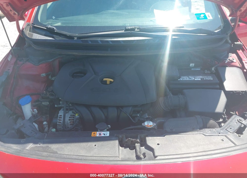 2017 KIA FORTE EX VIN: 3KPFL4A8XHE124633