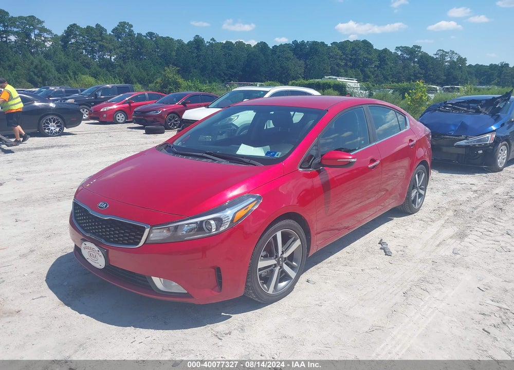 2017 KIA FORTE EX VIN: 3KPFL4A8XHE124633