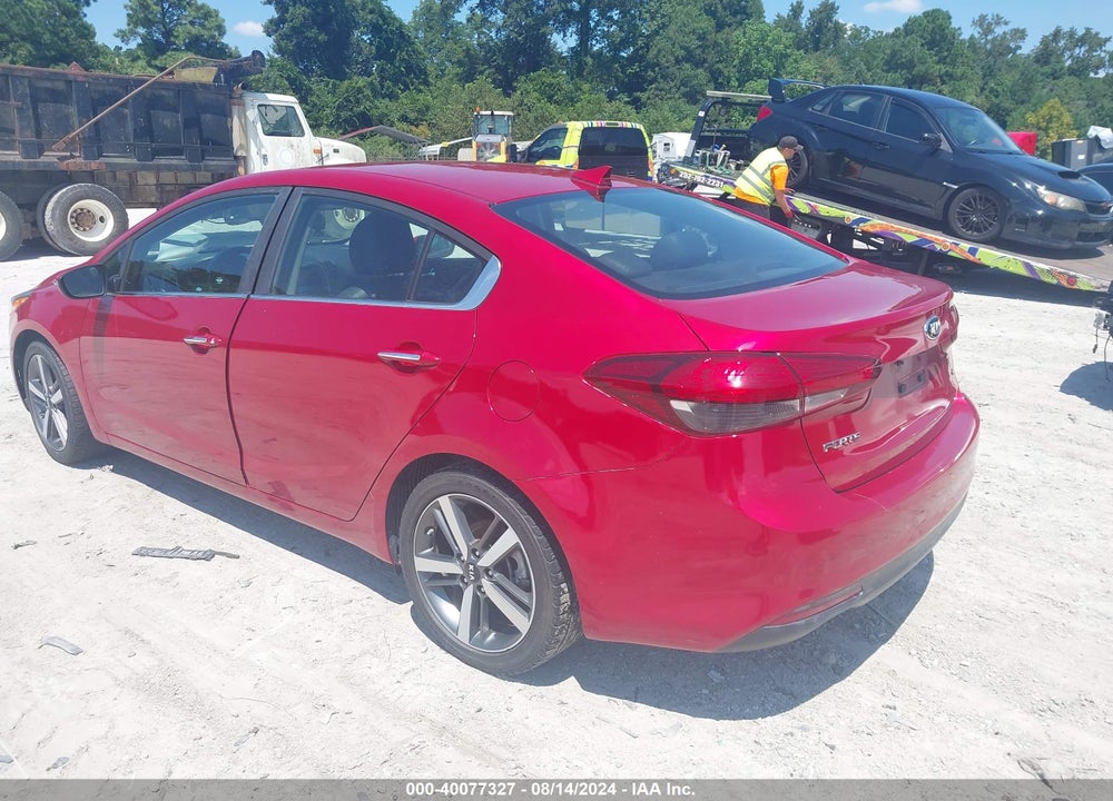 2017 KIA FORTE EX VIN: 3KPFL4A8XHE124633
