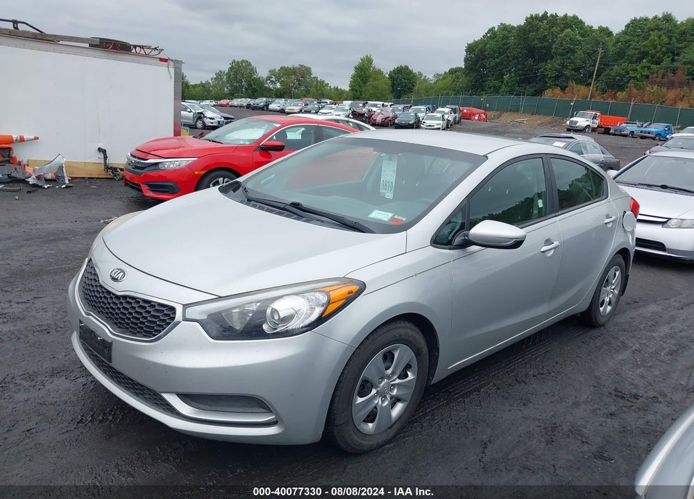 2016 KIA FORTE LX VIN: KNAFK4A61G5569805