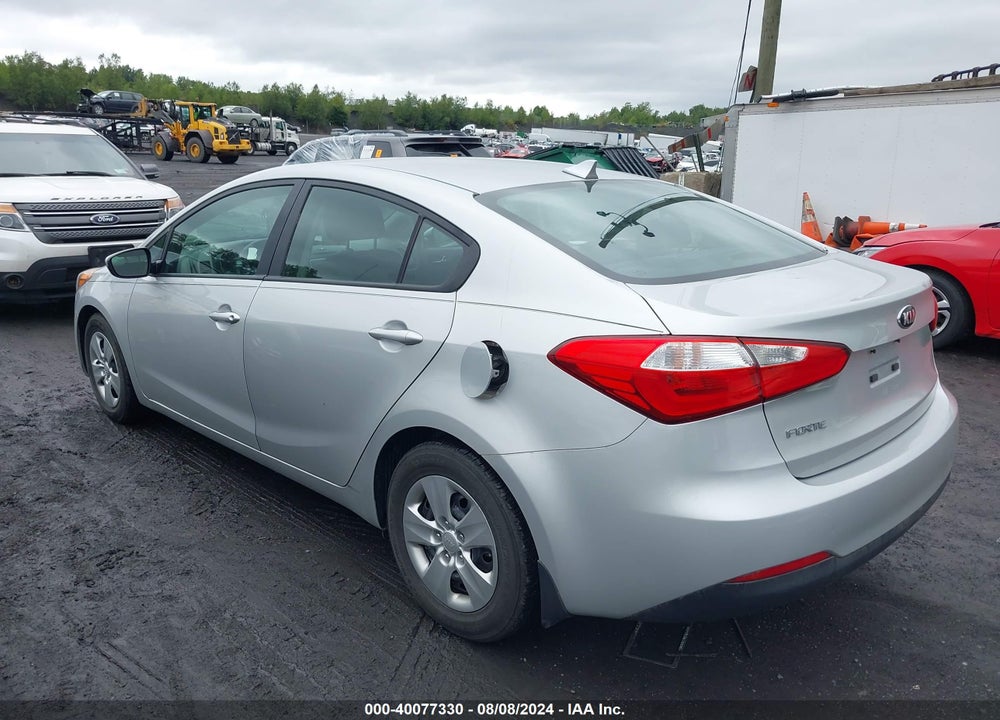 2016 KIA FORTE LX VIN: KNAFK4A61G5569805