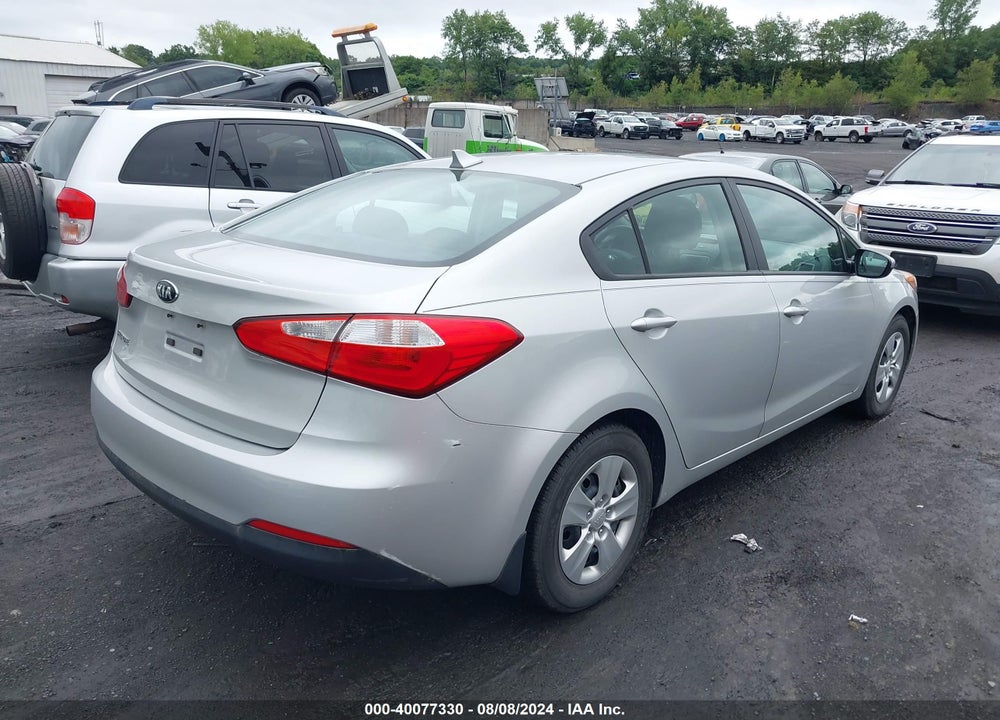 2016 KIA FORTE LX VIN: KNAFK4A61G5569805