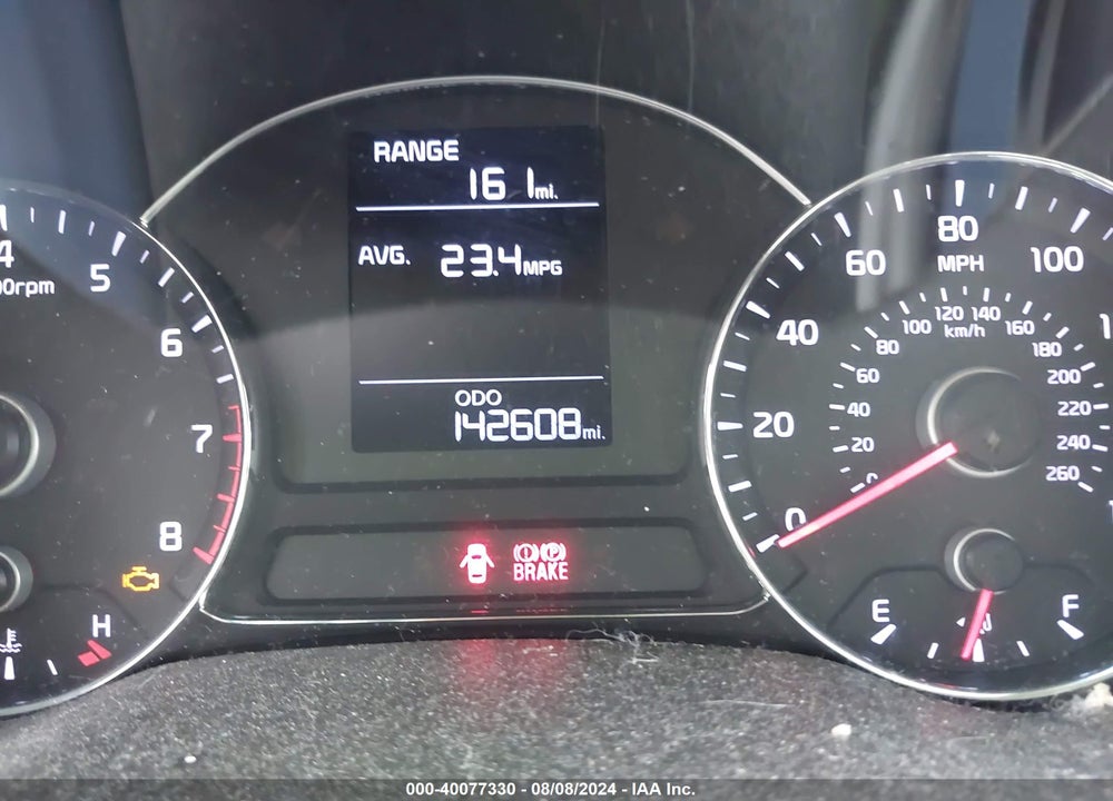 2016 KIA FORTE LX VIN: KNAFK4A61G5569805