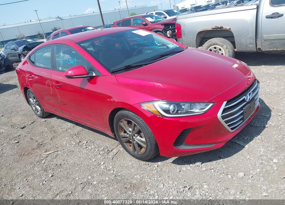 2017 HYUNDAI ELANTRA SE VIN: 5NPD84LFXHH005058
