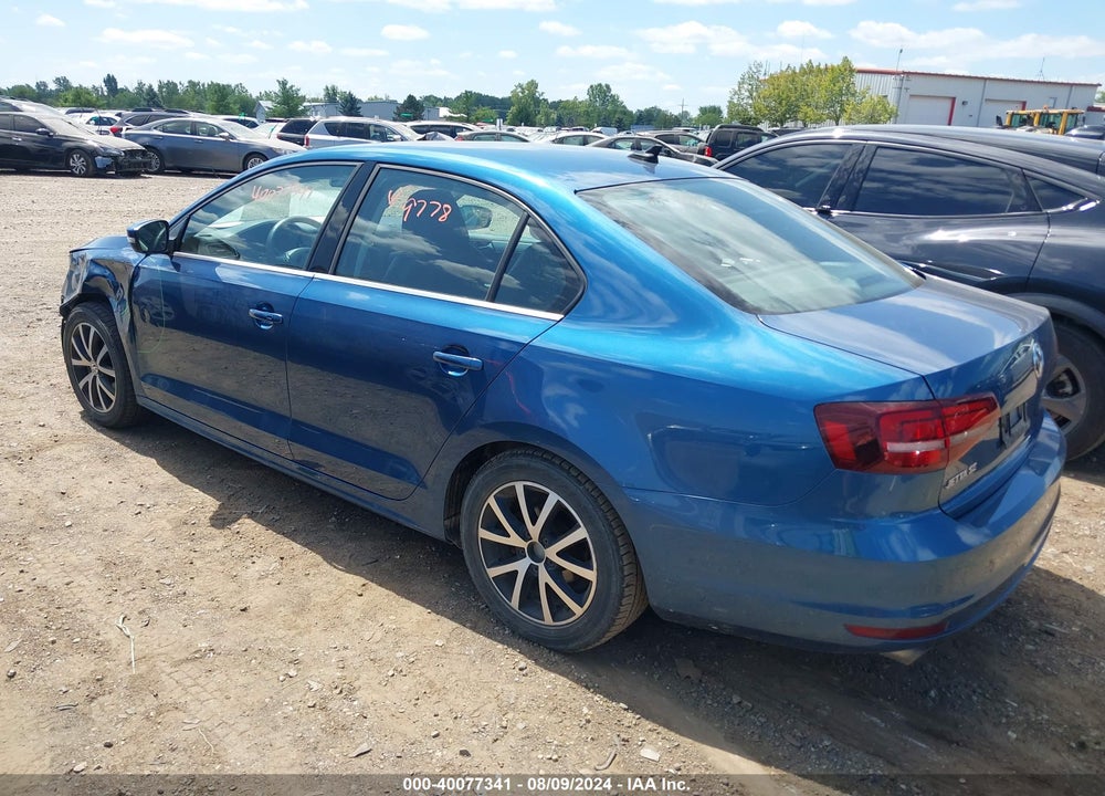 2017 VOLKSWAGEN JETTA 1.4T SE VIN: 3VWDB7AJ6HM309778
