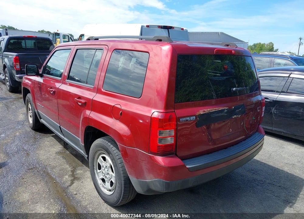 2014 JEEP PATRIOT ALTITUDE/SPORT VIN: 1C4NJPBA4ED789089