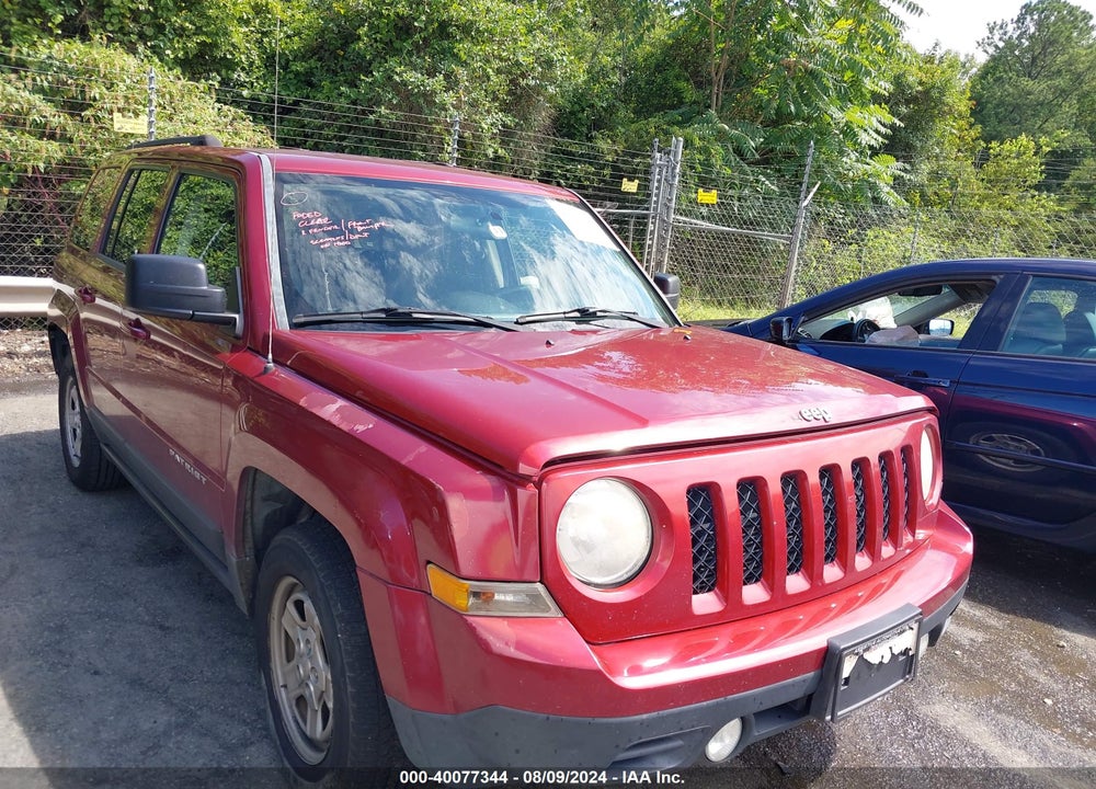 2014 JEEP PATRIOT ALTITUDE/SPORT VIN: 1C4NJPBA4ED789089