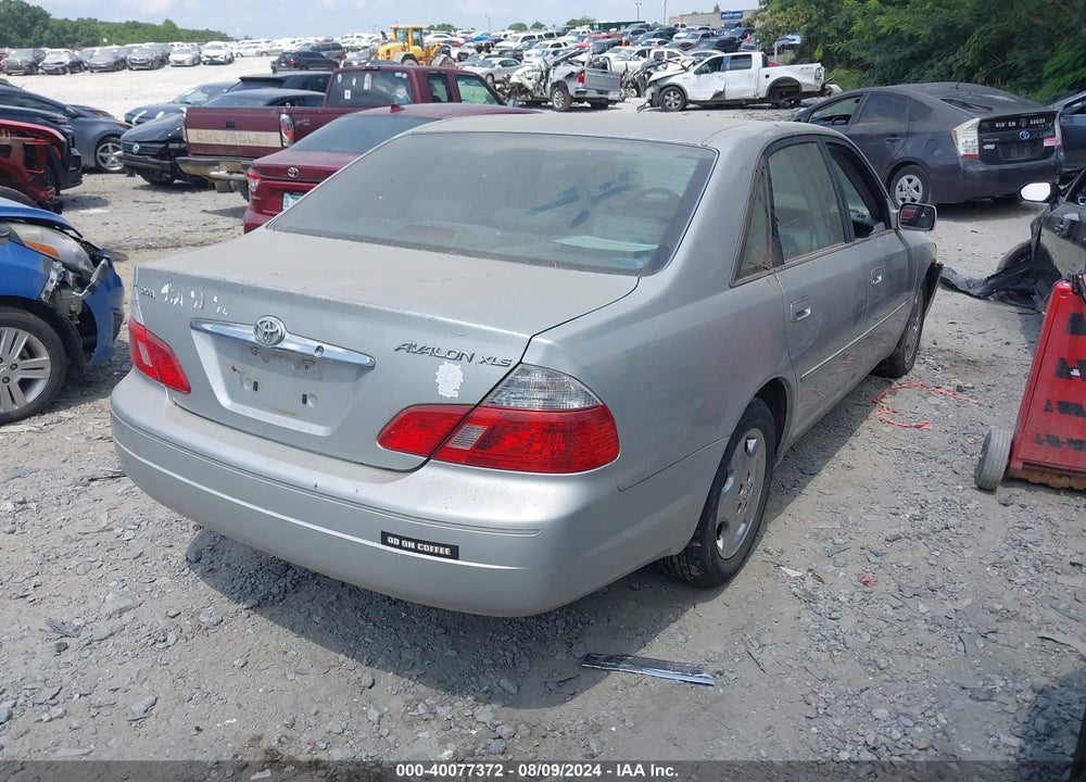 2004 TOYOTA AVALON XLS VIN: 4T1BF28B84U356019